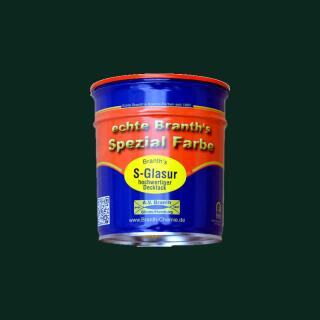 Branths S-Glaze (langsom tørring) kan 0,75 l mosegrøn RAL 6005