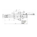 KNOTT AE-forbindelse V 2000-3500 kg KFG 35 D / GF top / bund LM: E 120, D 200/225 med SK