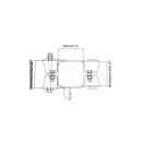 Klemmesæt til skrue A 80mm D1 70mm D2 70mm