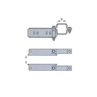 BPW spar-tilslutning til akselbjælke 80 mm firkantet