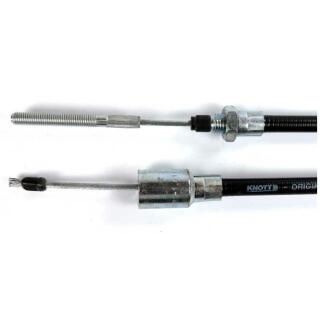 KNOTT Bowden kabelbremse 300 x 60, klokke Ø 25,5 mm, længde 1100 mm / længde 1360 mm