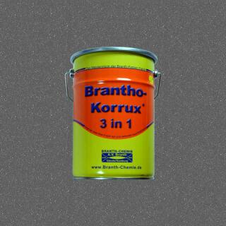 Brantho Korrux "3 i 1" 5 liter grågrøn RAL 9007