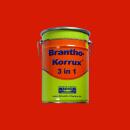Brantho Korrux "3 i 1" 5 liter tønde rød BK320 = RAL 3028
