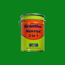Brantho Korrux "3 i 1" 5 liter tønde grøn BK632 = RAL 6037