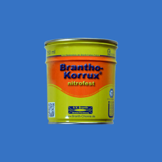 Brantho Korrux "nitrofest" 0,75 liter kan lyseblå RAL 5012
