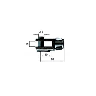 Clevis hoveder til gasfjedre, gastrykfjedre (A) M32 / (F) M8 / (C) 8 / (E) 8