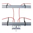 Bowden kabelholder ALKO firkantet aksel 80 mm a 10 stk.