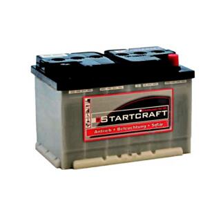 Drive batteri 12V kapacitet C5 fyldt og opladet 60 Ah