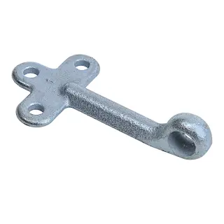 Påskruet øje størrelse 1, 120 mm