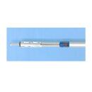 Aluminium låsestang uden beskyttelsesslange 1550-2050 mm stift Ø 19 mm med spalte