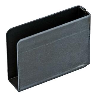 Endelomme lukket, stål H 110 x B 80 x indvendig 26 mm