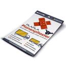 Selvklæbende presenningspatch 0,20 x 0,30 m grøn RAL 6026