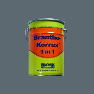 Brantho Korrux "3 i 1" 5 liter blågrå RAL 7031
