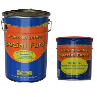 Brantho-Korrux 2-Kompo 5,4 kg basislak + 0,6 kg hærder sort