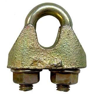 Wire reb klemme DIN 1142 galvaniseret til reb Ø 22 mm