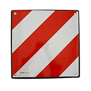 Advarselsskilt af aluminium til fremspringende laster Spanien