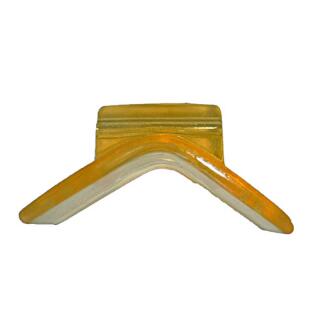 Frontstøtte polyurethanaksel Ø 12,5 mm 70 x 150 mm