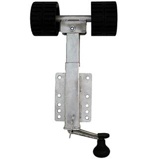 Fast støtte firkantet rør justerbar 40 x 40 mm