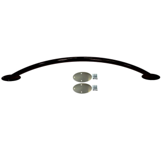 Hestetæppeholder 1500 mm cpl. sort