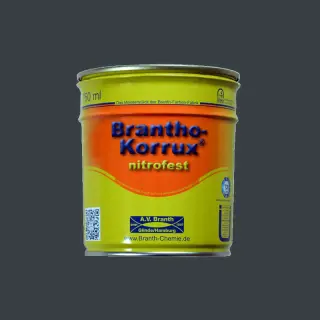 Brantho Korrux "nitrofest" 0,75 liter dåse antracitgrå RAL 7016