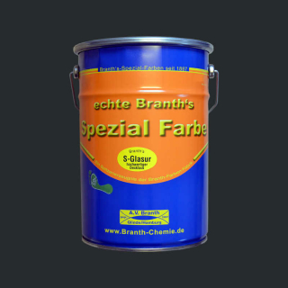 Branths S-Glaze (langsom tørring) 5 liter grafitsort RAL 9011