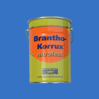Brantho Korrux "nitrofest" 5 liters beholder lyseblå RAL 5012