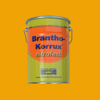 Brantho Korrux "nitrofest" 5 liters beholder majs gul RAL 1006