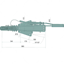 Overløbsanordning AL-KO 2.8VB fra 2500 til 3500 kg...